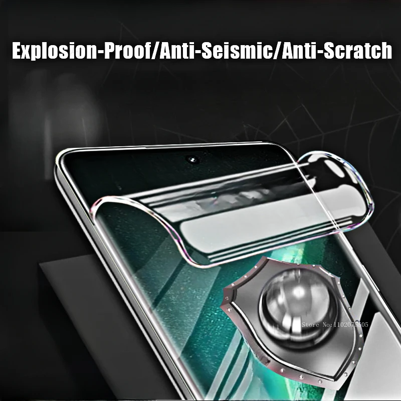 Premium Screen Protector Hydrogel Film – Full Coverage (4-Pack)