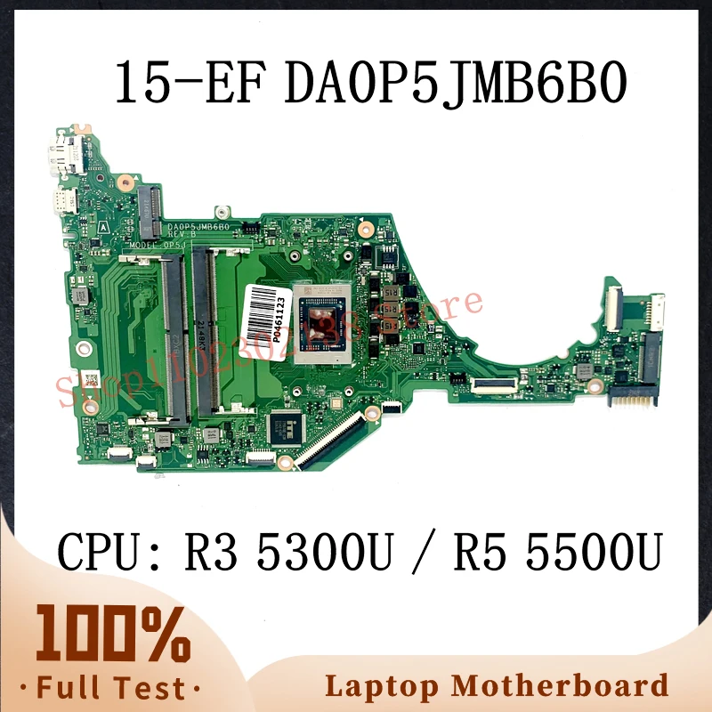Muslimcon Ryzen 3 5300U / Ryzen 5 5500U Scheda Madre Cpu Per Hp 15-Ef 15S-Er 15S-Eq Scheda Madre Del Computer Portatile 100% Completamente Funzionante