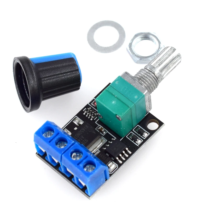 DC Motor Speed Controller 5V 12V 10A Voltage Regulator PWM Stepless Speed Regulator LED Dimmer Power Controller