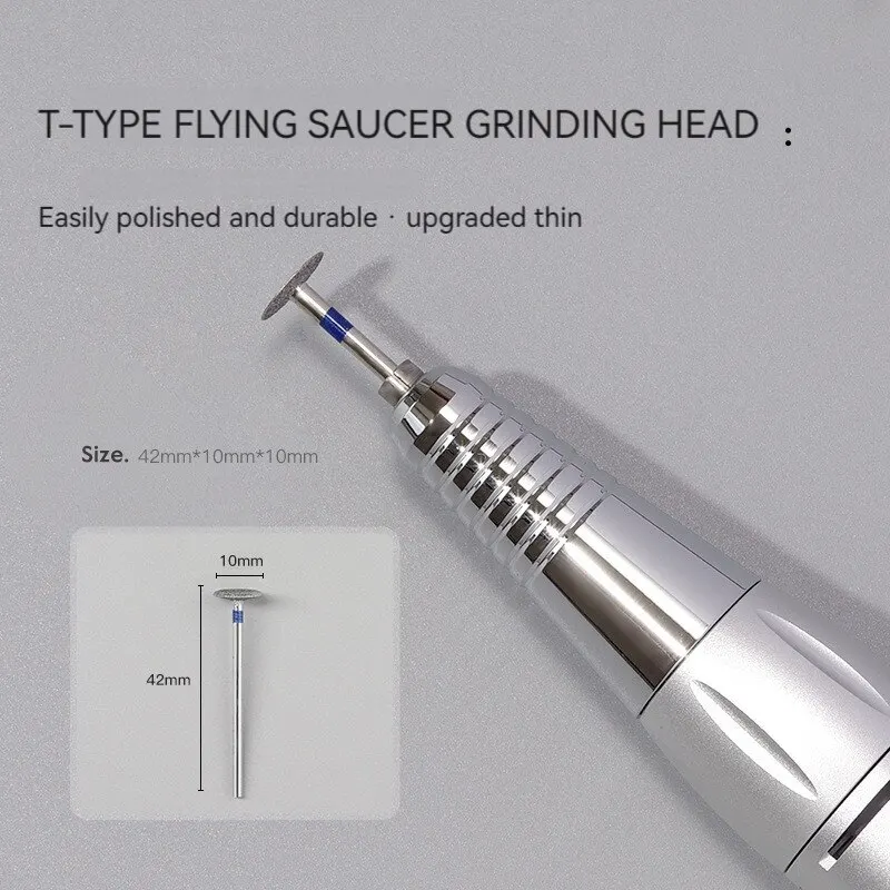 3PCS Flying Saucer Grinding Head Portable Nail Polishers Nail Professional Polishing Tools Dead Skin Removing Dril nail polisher