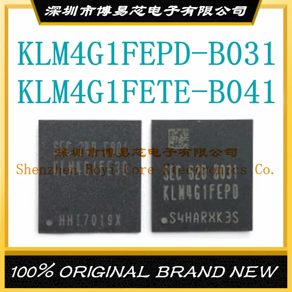 KLM4G1FEPD-B031 KLM4G1FETE-B041 memory IC font 4G 153 balls new original klm4g1fepd b031 bga153 4g flash memory emmc