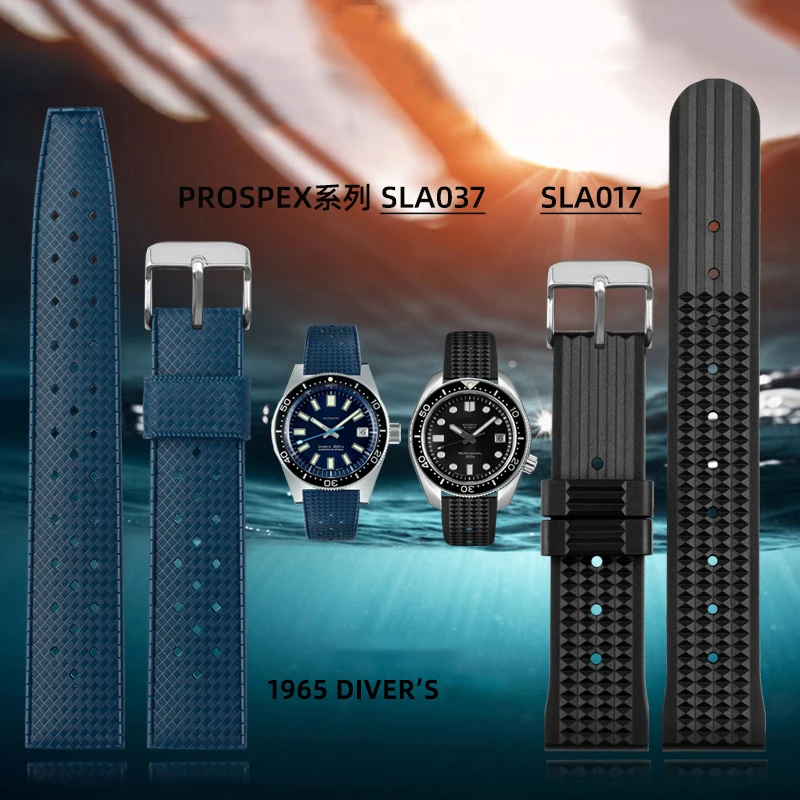 Seiko Prospex Diving Bracelet | Silicon Strap Seiko Watch | Rubber Strap  Seiko Watch - Watchbands - Aliexpress