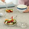 Korean Style Glass Kimchi Jars Household Transparent Light Stain Jars Thickened Glass Weight Stone with Lid Kitchen Kimchi Jars 3