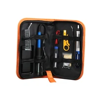 Adjustable Temperature Electric Soldering Iron Welding Kit 11 Piece Set EU Plug 220V 60W Internal Hot Soldering Iron Tool - Image 4