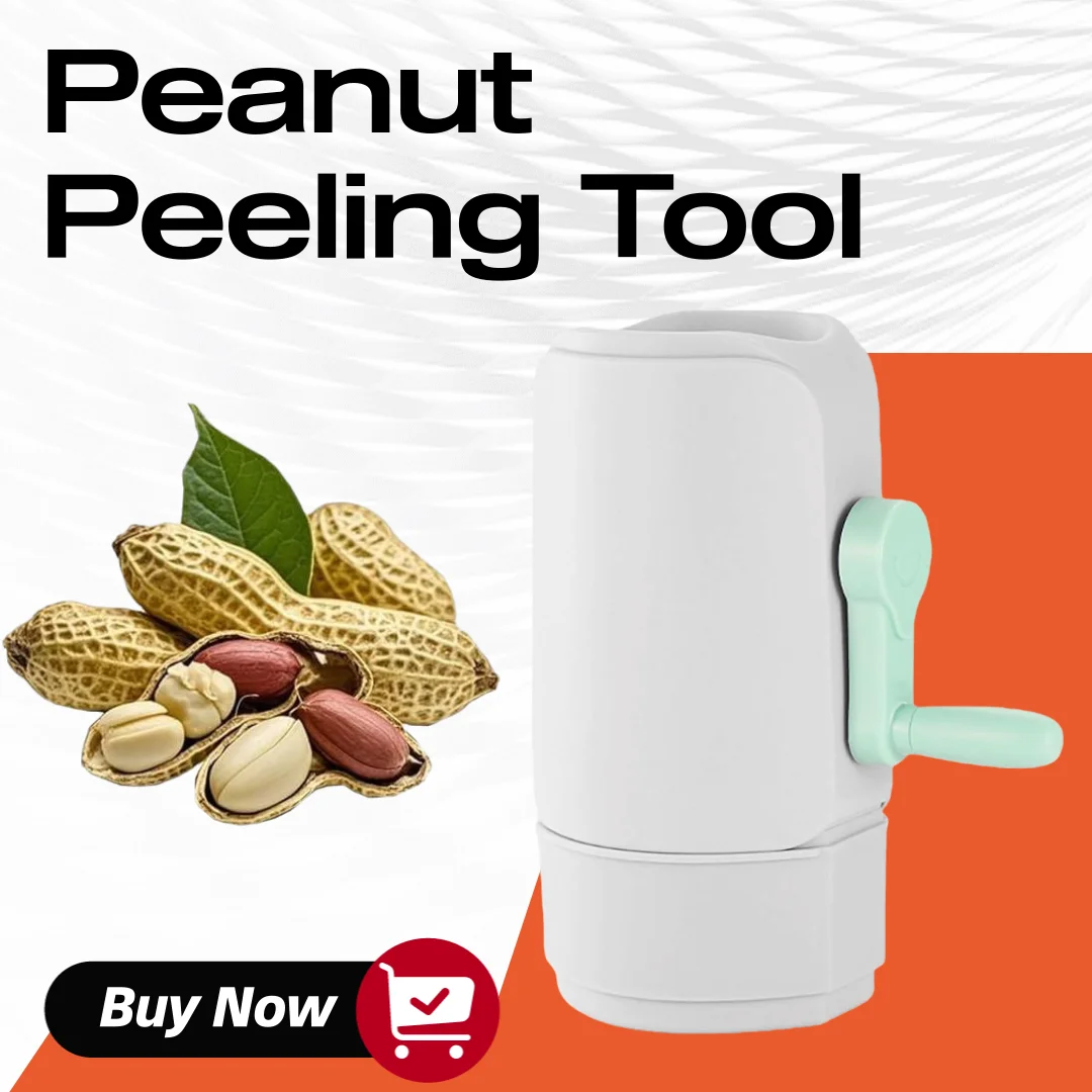Nuts Cracker Hand Crank Multifunctional Small Easy to Clean Kitchen Utensil Sheller Machine Sheller Cracker for Household