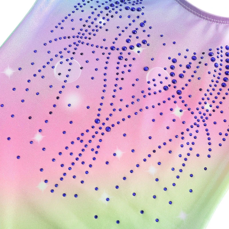 Girls Gymnastics Leotards Toddler Long Sleeve Sparkly