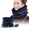 Inflatable Air Cervical Traction Support Stress Relief 3/4 Layer Neck Collar Pillow Stretching Brace Posture Corrector 1