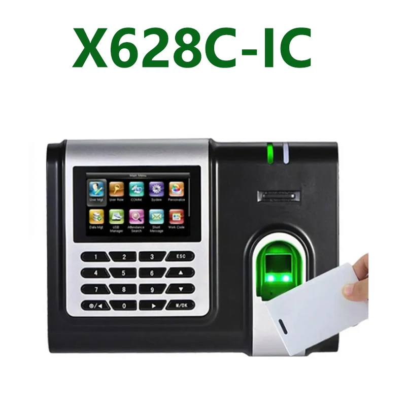 ZKteco X628-C+IC biometric gsm network time attendance attendance management software Fingerprint Time Attendance