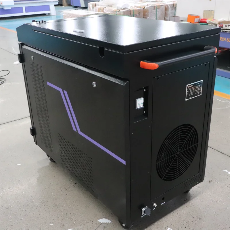 2024 Hot Fiber Laser Cleaning Machine Steel Metal Rust Removal Laser Cleaner 5