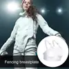 Fencing Chest Protector Women Ergonomic Chest Guards With Adjustable Strap Sports Protection Gear Chest Guard Fencers Training 4