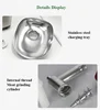 Stainless Steel Meat Mincer Beef Mutton Grinder 5mm 7mm Hole Plate Sausage Stuffer Vegetable Grinding Machine Kitchen 6