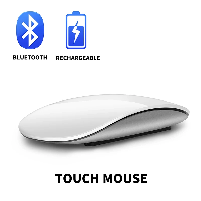 Wireless Mouse Silent Rechargeable Computer Bluetooth Mouse Slim Ergonomic PC Magic Mice For Apple Macbook Microsoft IPAD Xiaomi wireless mouse ergonomic mouse