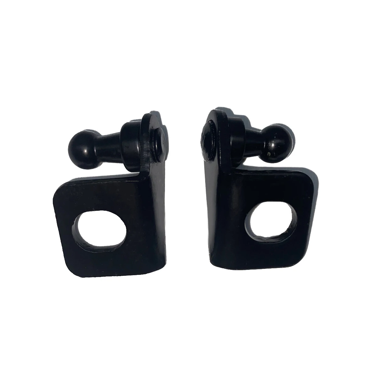 2Pcs Universal 10mm Car Ball Stud Mounting Brackets Connector for Gas Spring Struts Lift Support Shock gas spring gas strut fitting