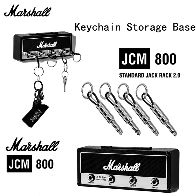 Marshall-Porte-clés mural Jack T1, porte-clés JEamp d'origine, haut-parleur  JCM800, base de rangement pour porte-clés, 4 porte-clés JEPlug - AliExpress