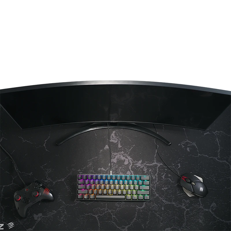 MADCATZ S.T.R.K.E.6 기계식 키보드, 61 키 전체 키, 충격이 없는 무선 키보드, 핫 스왑 RGB 라이트, E스포츠 게이머 키보드