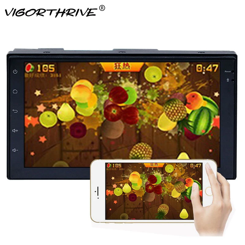 

Radio Android Autoradio FM Mirror Link 7 Inch 2 DIN GPS Navigation Bluetooth Wifi 1G 16G 4 Core Touch Screen Car Audio Stereo