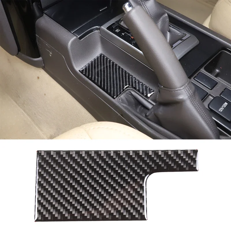 

Soft Carbon Fiber Car Handbrake Base Panel Sticker Trim for Toyota Land Cruiser Prado FJ150 150 2010-2017 Car Accessories