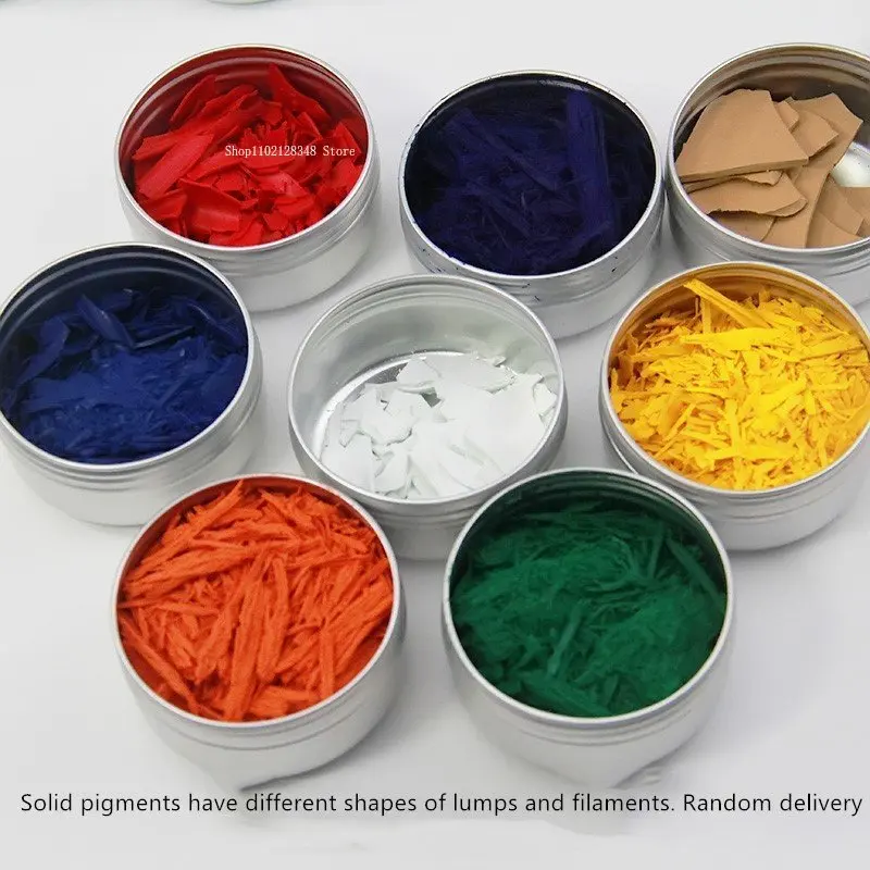 Scented Candle Making Wax - Solid Dye Paints Mold Candle Making Supplies  10g Set