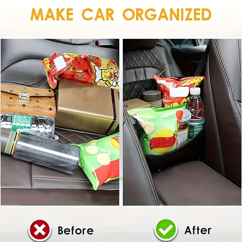 Car Leather Seat Back Organizer 3
