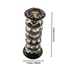 Dragon's Maze Spinning Dice Set -7 in 1 Compass Multi-sided Dice Suitable For Role-Playing Games Punk Dragon Design 4