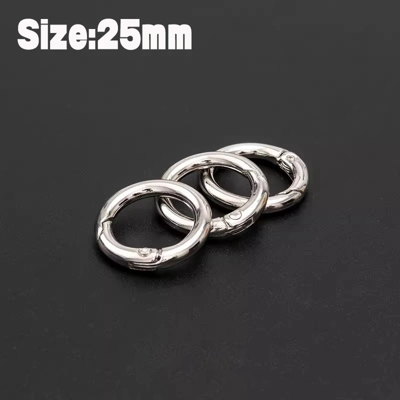 Stainless Steel O-Ring Spring Clasp Clips