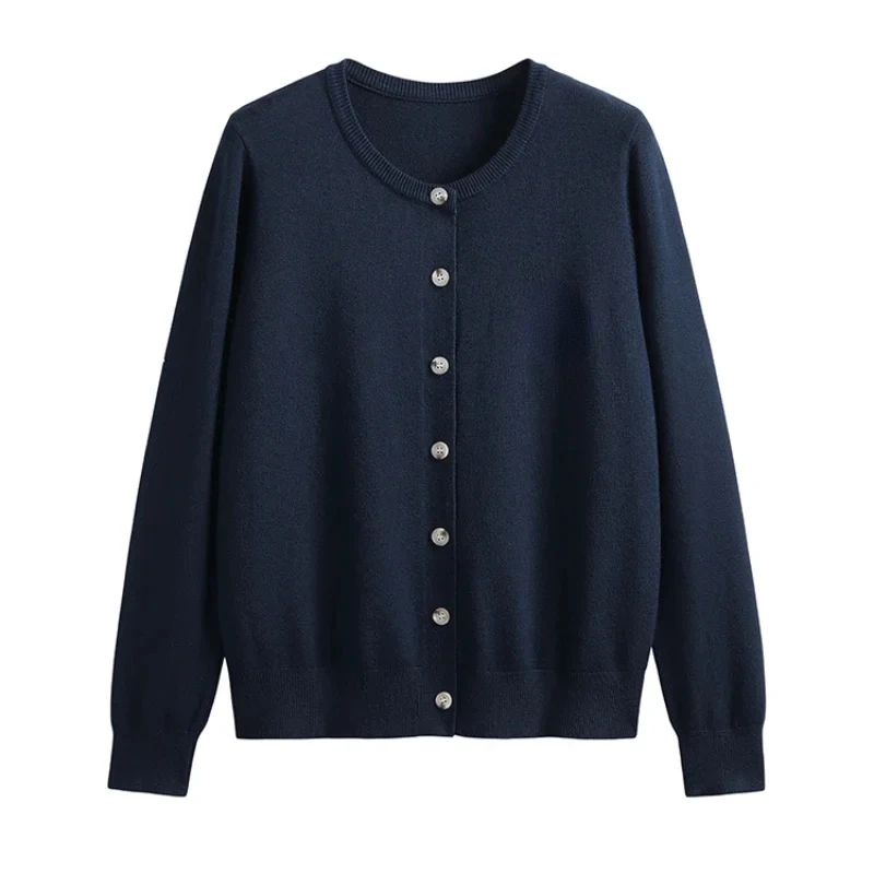 New Women Tennis Knit Cardigan Jacquard Golf Knitted Long Sleeve Shirt Casual Sports Women Clothes Top