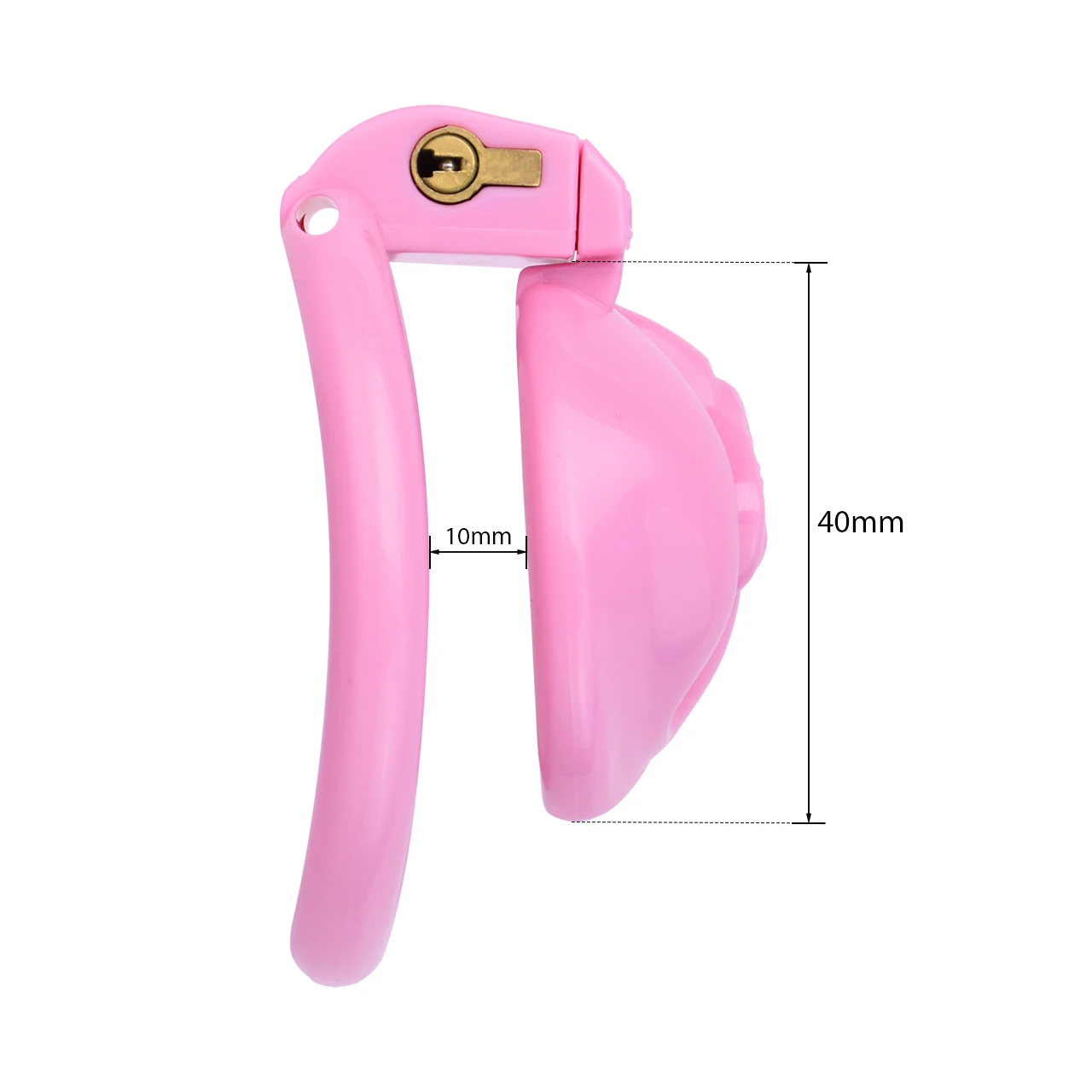 Penis Chastity Cage FRKO Pink ABS Resin Clitoral Pussy Male With 4 Penis Rings Lockcock BDSM Sex Toys For Men Femboy 18+