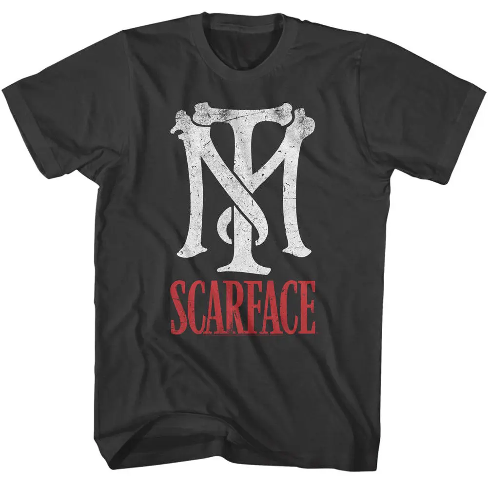 

Men'S Scarface Movie Al Pacino T Shirt Montanya Symbol Cotton Sm 4Xl