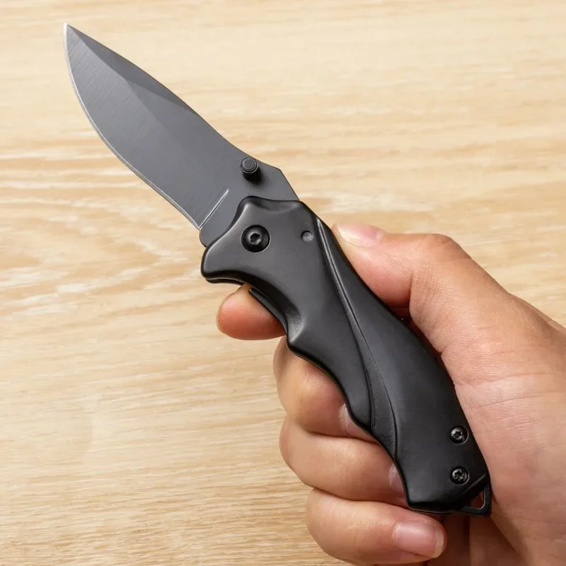 

Wilderness camping survival self-defense hunting folding knife, portable multifunctional fruit knife, EDC knife