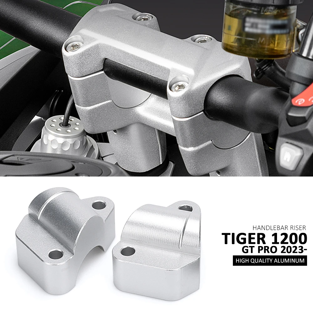 

Motorcycle Accessories HandleBar Riser Clamp Extend Heightening For Tiger 1200 Tiger1200 TIGER 1200 TIGER1200 GT PRO 2023