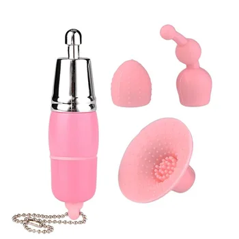 3 In 1 Mini Vagina Sucking Vibrators Clitoris Stimulator Dildos for woman G Spot Nipple Stimulation Massager Sex ToysFor Couples 5