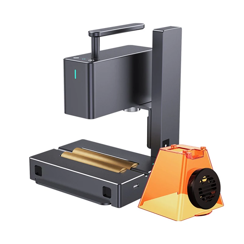 

High Precision 5W Ultraviolet UV Laser Marking Engraving Machine On Glass Metal Plastic
