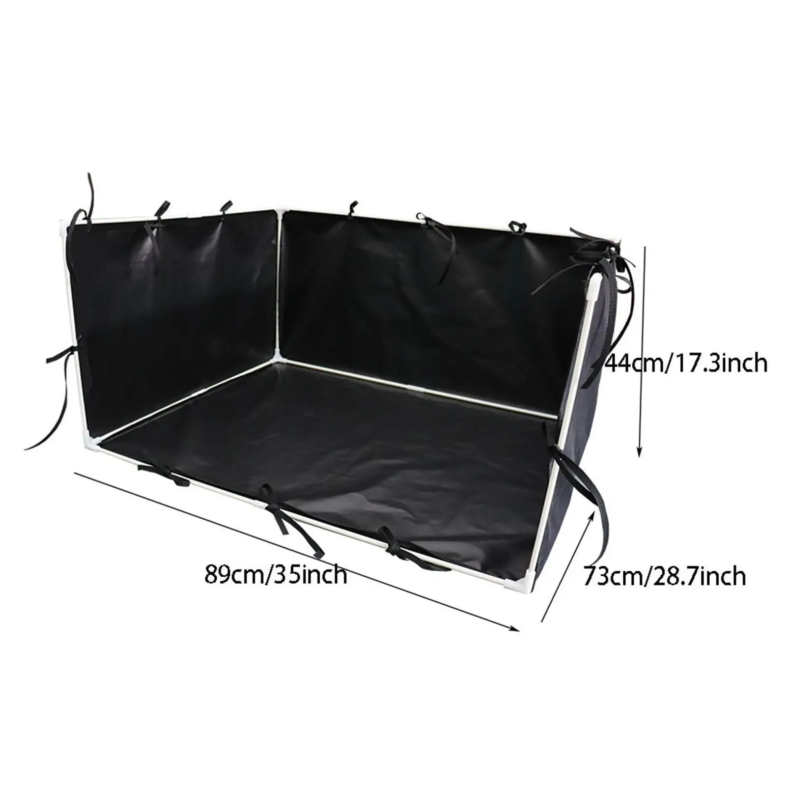 Indoor Dog Potty Tray Wall Reusable Portable for Small Medium Dogs Easy to Clean Dog Training Toilet for Apartment Patio