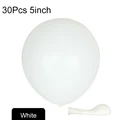 White balloons