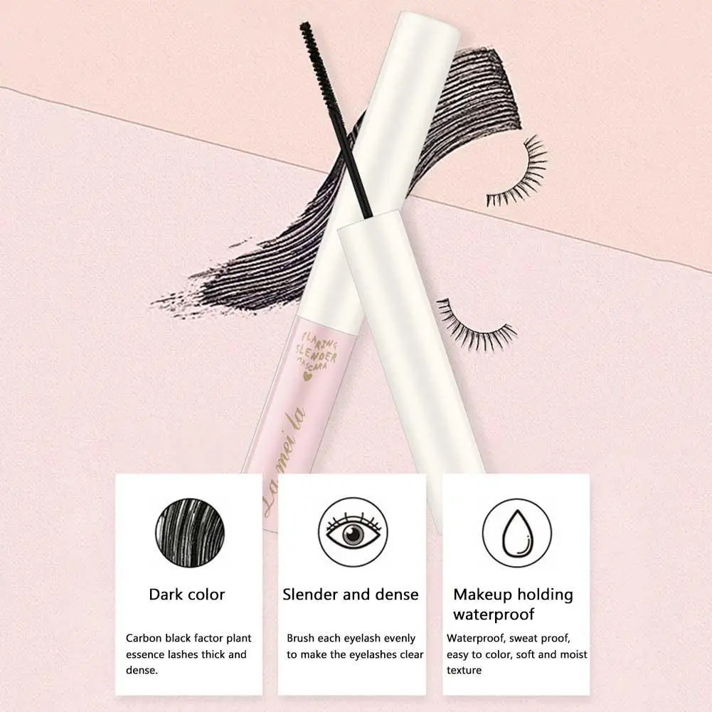 

New Korean Cosmetics Black Brown Mascara Lengthens Eyelashes Extra Volume Waterproof Natural Lashes Female Professional Makeup