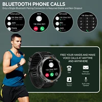 EIGIIS KE3 Bluetooth Call Smart Watch Men Full Touch Screen Health Monitor Clock With Flashlight Men SmartWatch For IOS Android 2