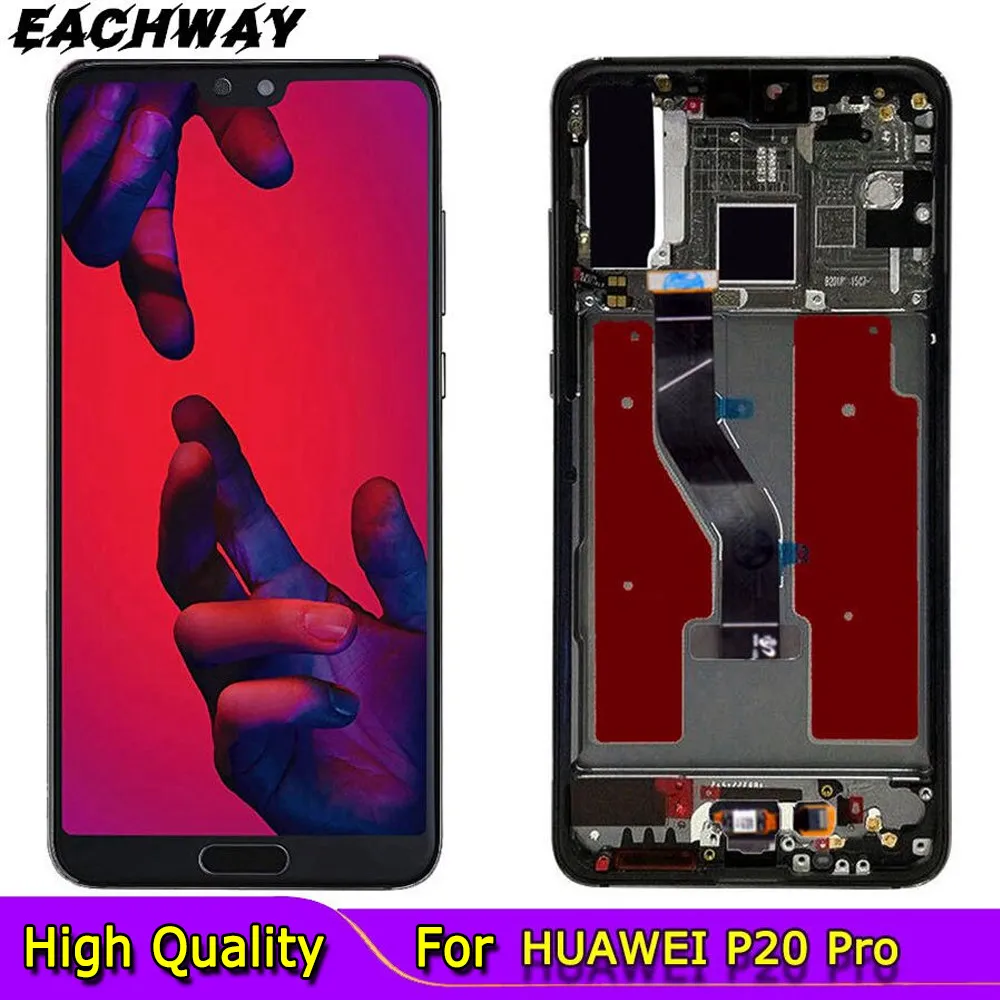 

6.1" For Huawei P20 Pro LCD Display Screen Touch Panel P20 Pro CLT-AL01 Digitizer Assembly For Huawei P20 Plus LCD Touch Screen