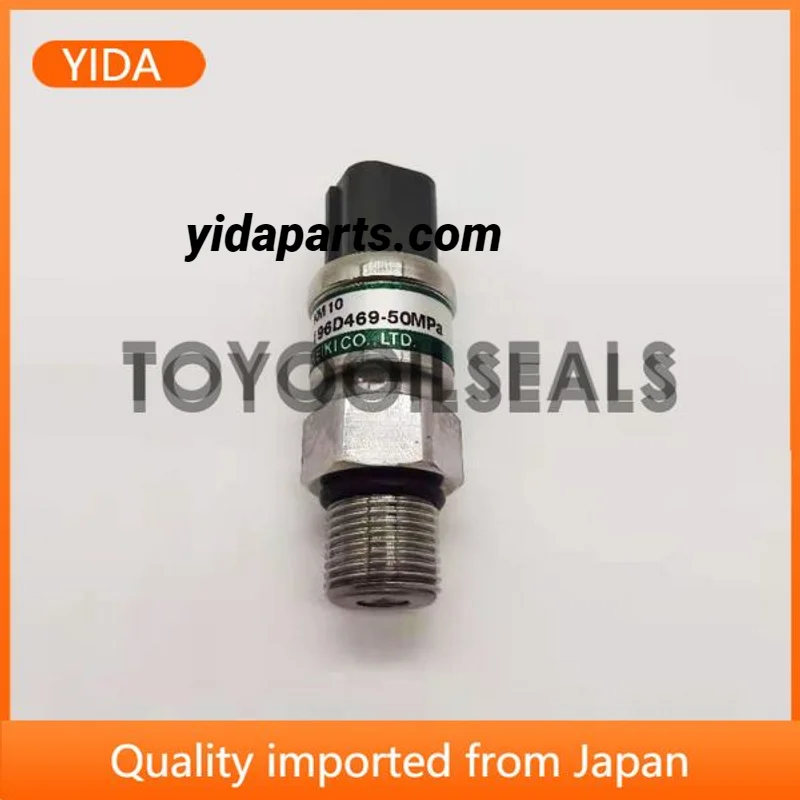 

High Pressure Sensor Excavator Hydraulic Pump Pressure Switch FOR SY215 235 465-8 9 KM10 2190668 196D469 50MPA