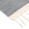 YEUZLICOTTON Turkish Polyester Cotton Thickened Plain Color Tassel Beach Towel 100% Cotton Diamond Lattice hand Towel 2024 6
