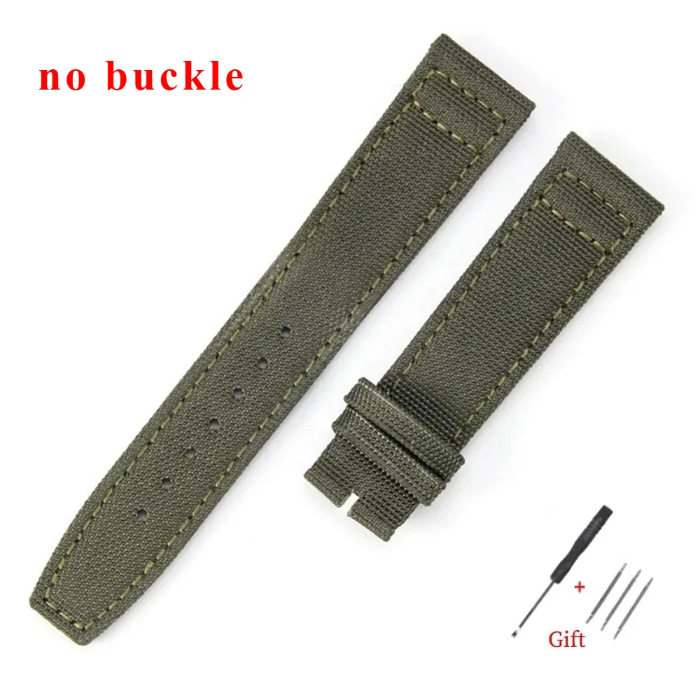 Universal Nylon Canvas Watch Strap - Business & Sport Replacement Wristband
