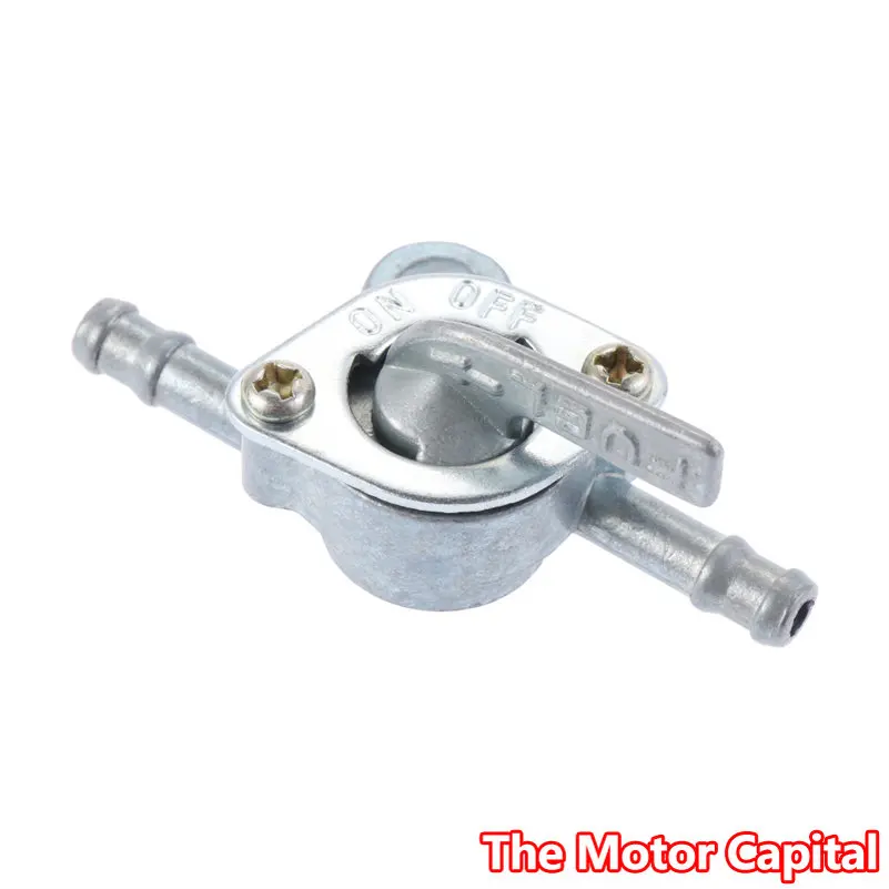 2pc Universal Motorcycle Scooter Suv Inline Petrol Fuel Tap On-off ...