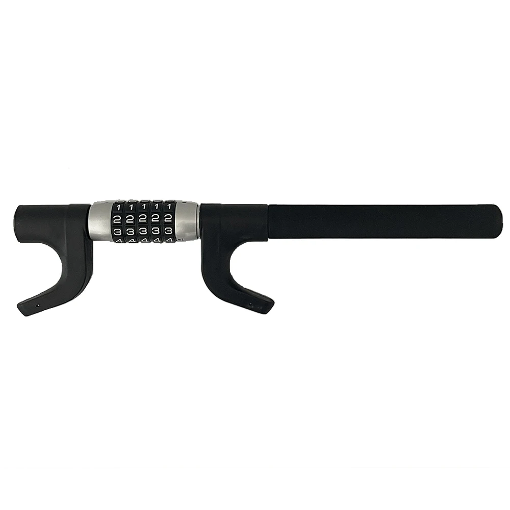 OYOTE Car Steering Wheel Lock Anti Theft Security Extendable Device Retractable Keyless Password 5 Coded