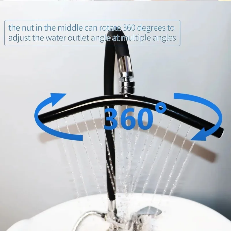 Uscita a cascata professionale per lavatesta da salone di bellezza - immagine 5