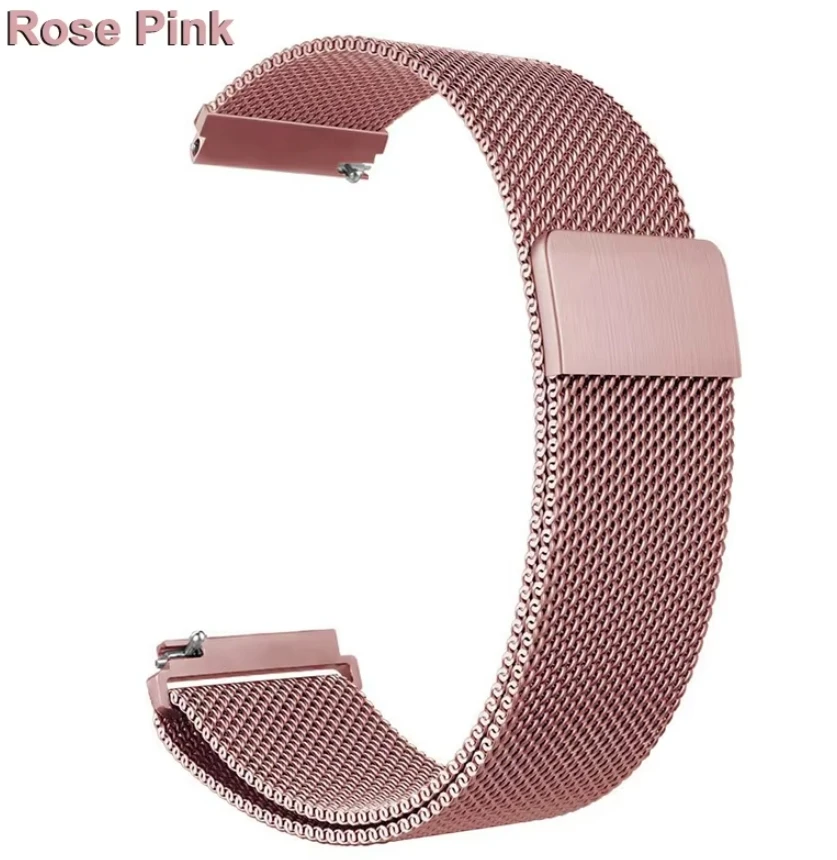 Elegant Milanese Loop Watchband, 20mm/22mm – Premium Stainless Steel Strap