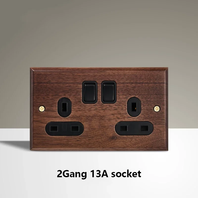 2Gang 13A socket