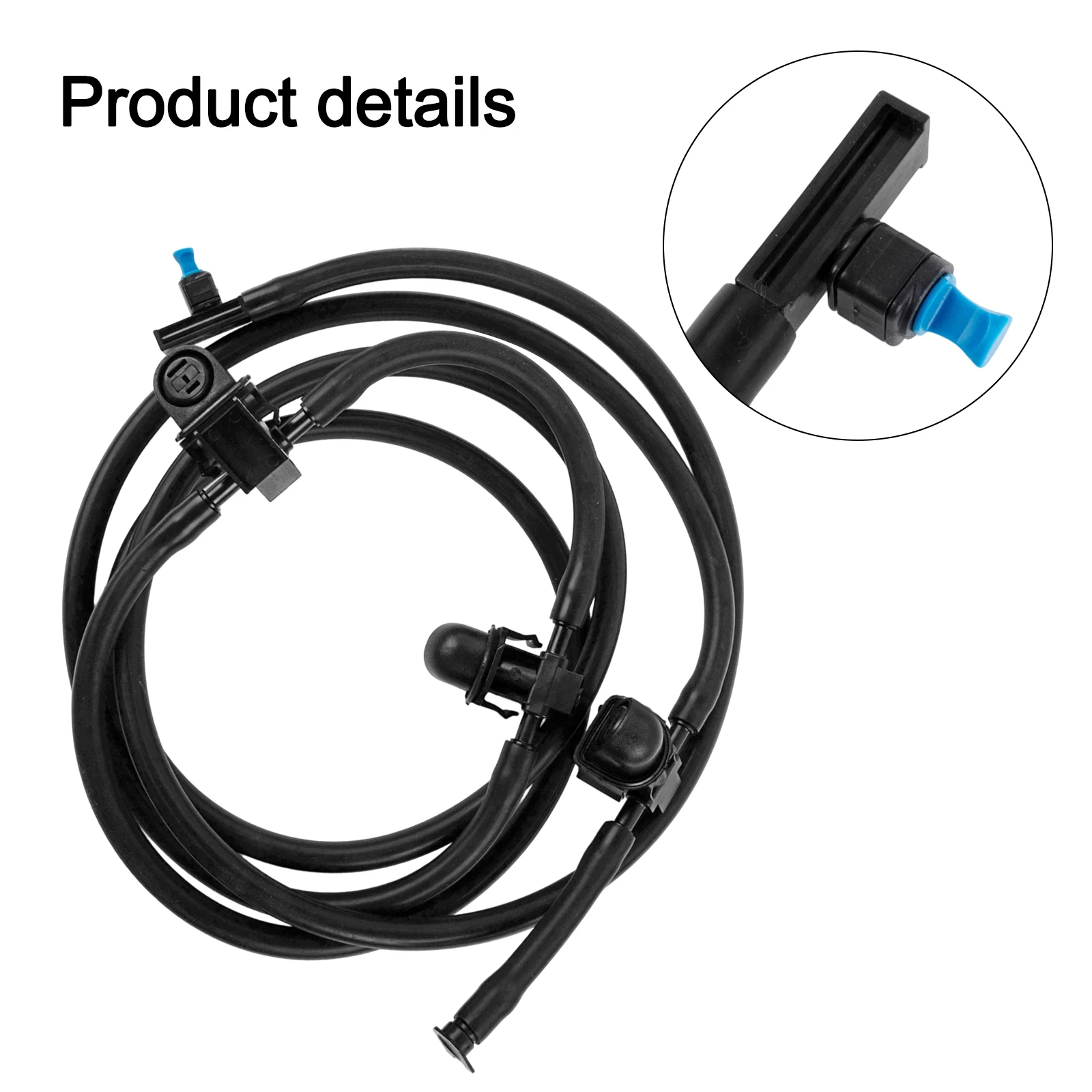 벤츠 E 및 CLS 클래스용 대형 호환형 앞유리 와셔 노즐 호스 (OEM 부품, 2009-2017년식)