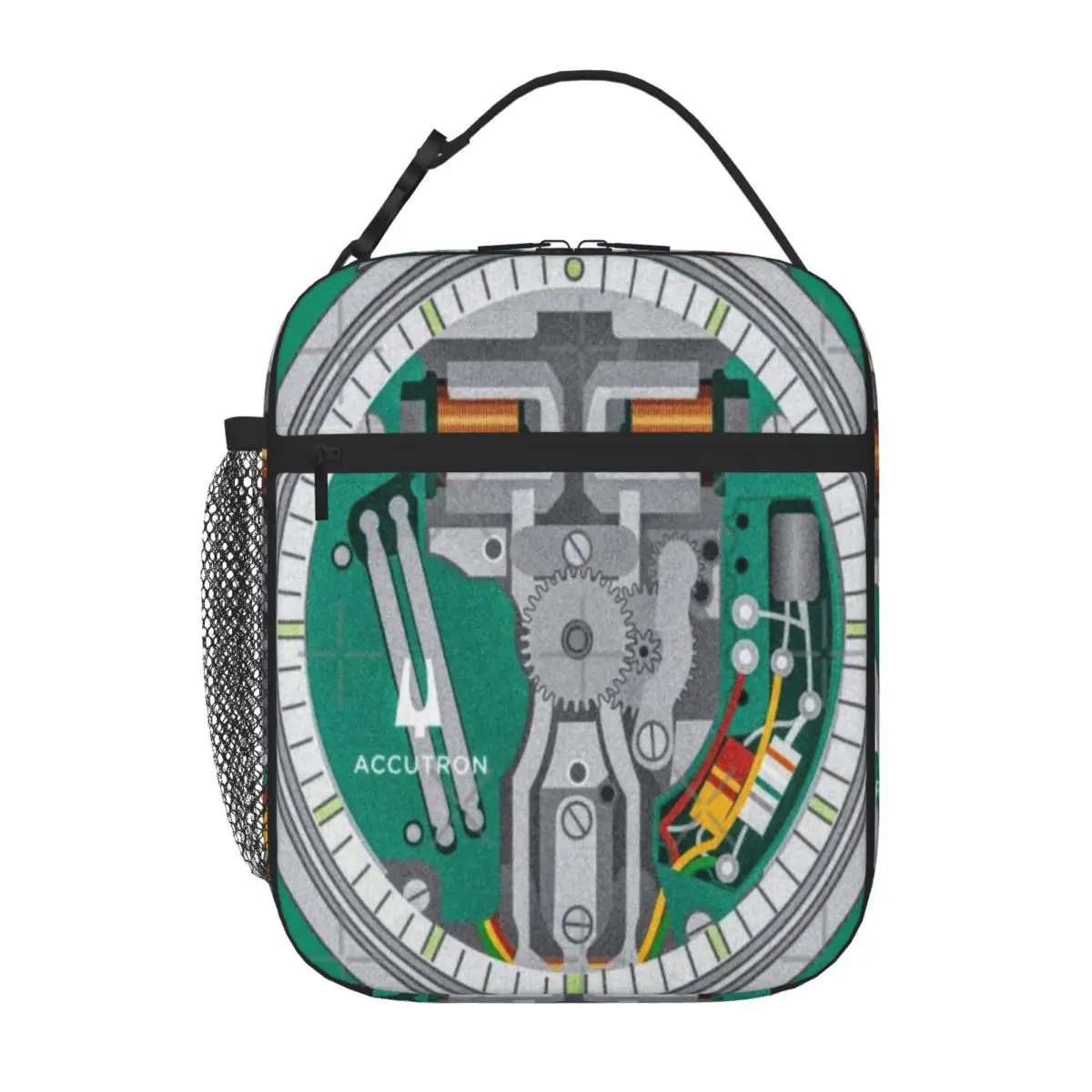 Accutron 214 Spaceview Lunch Tote Picnic Bag Anime Lunch Bag Thermal Cooler Bag