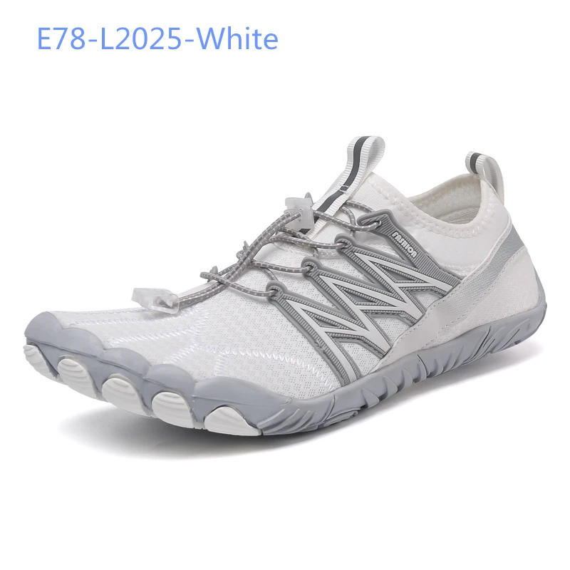 Women Men Water Shoes Five Fingers Barefoot Aqua Swimming Shoes Breathable Beach Hiking Wading Outdoor Upstream Sneakers New