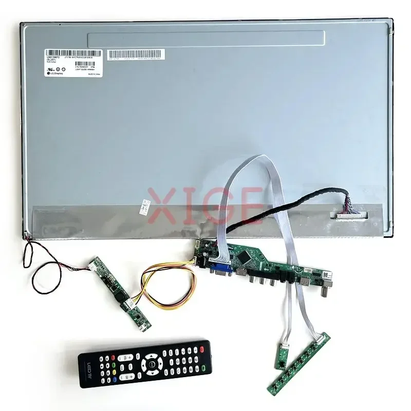 Driver Board Fit M215HCA M215HCJ M215HJJ M215HNE Kit DIY TV Analog Signal 1920*1080 30-Pin LVDS USB+AV+HDMI+VGA 21.5