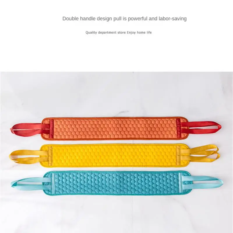 Exfoliating Shower Scrubber Shower Back Scrubber Bath Belt Towel Ball Glove Deep Mud Clean Korean Body Washcloth Japanese Rear Scrub Pull Strap